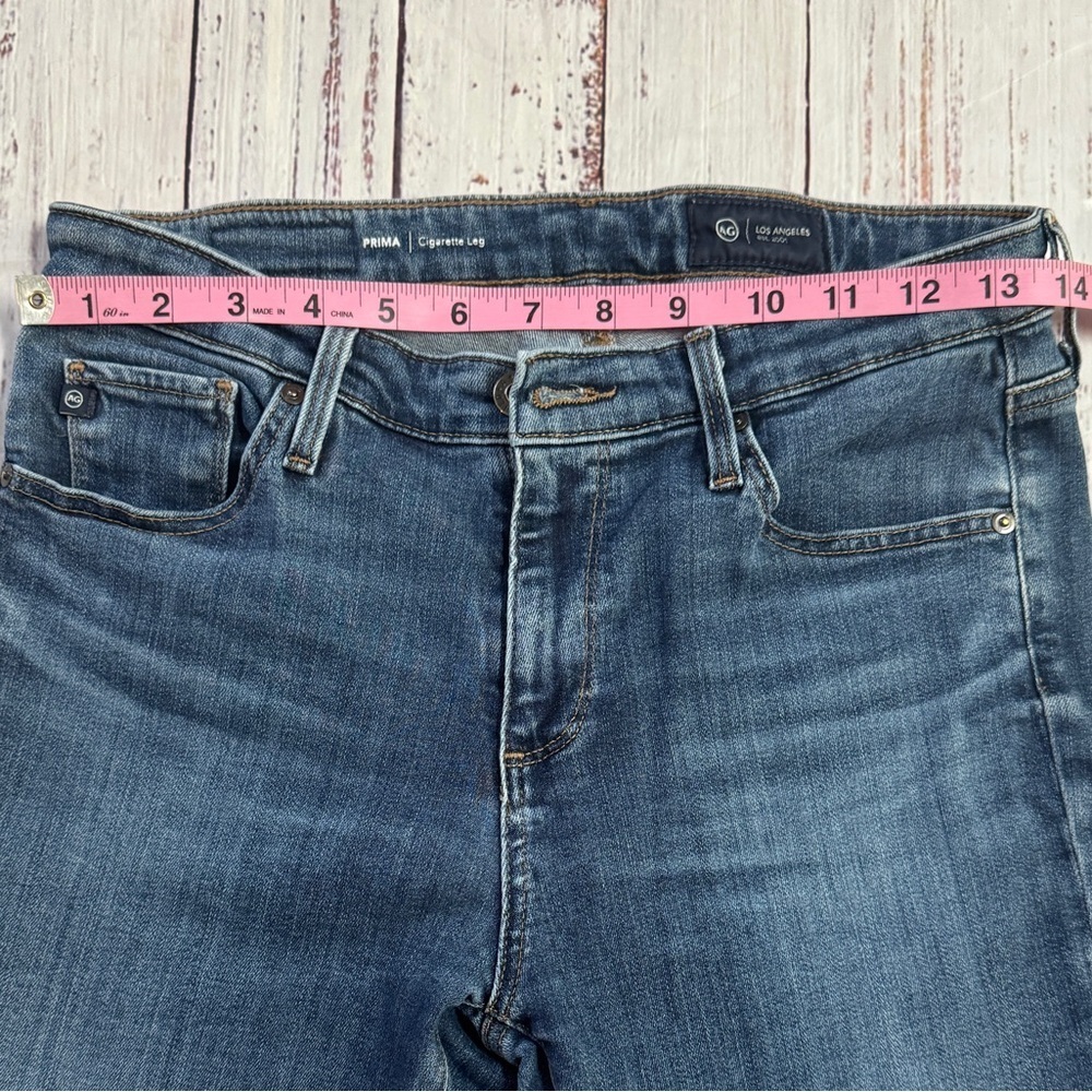 AG Adriano Goldschmied The Prima Cigarette Leg Mid Rise Skinny Jeans 27 - Picture 5 of 7